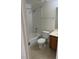 Bathroom with a shower, toilet, and vanity at 925 Falconhead Ln # 102, Las Vegas, NV 89128