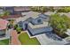 Charming two-story home with a well-manicured lawn and a spacious two-car garage at 975 Leadville Meadows Dr, Henderson, NV 89052