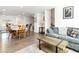 Open concept living and dining area with modern furnishings and plenty of space at 10013 Sable Point St, Las Vegas, NV 89178