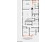 Second floor plan with bedrooms, bathrooms, loft, and laundry room at 10275 Water Knot Ave, Las Vegas, NV 89166