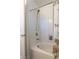 Clean bathroom with a tub and shower combination, showcasing functionality at 12237 Plum Mist Ct # 4, Las Vegas, NV 89183