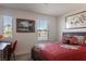 Bright bedroom featuring ample natural light and stylish decor for a comfortable retreat at 12237 Plum Mist Ct # 4, Las Vegas, NV 89183