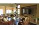 Inviting living room with comfortable seating, large TV, and stylish decor at 1504 Andrew David Ave, North Las Vegas, NV 89086
