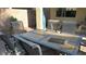 Outdoor patio features a dining set, perfect for outdoor gatherings at 1504 Andrew David Ave, North Las Vegas, NV 89086