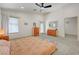 Bedroom with neutral walls, carpet flooring, and natural light from the window at 189 Andada Dr, Henderson, NV 89012