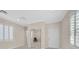 Bedroom featuring neutral walls, carpeted floor, mirrored closet, plantation shutters and white trim at 2385 Orangeburg Pl, Henderson, NV 89044