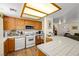 Well-equipped kitchen with ample counter space and white appliances at 2730 Banyon St, Pahrump, NV 89048