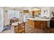Bright kitchen with breakfast bar and dining area at 2730 Banyon St, Pahrump, NV 89048