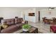 Spacious living room flowing into the dining area, creating an open and inviting atmosphere at 2845 Loveland Dr # 3615, Las Vegas, NV 89109