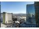 Spectacular high-rise view of Park MGM and city, showcasing the vibrant urban landscape at 3722 Las Vegas Blvd # 2512 E, Las Vegas, NV 89158