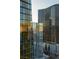 Striking city view with reflections of The Cosmopolitan and surrounding buildings at 3722 Las Vegas Blvd # 2512 E, Las Vegas, NV 89158