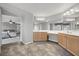Spacious bathroom with double sinks, tile floors, and ample countertop space at 4021 Mountain Trek St, Las Vegas, NV 89129
