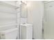 Bathroom featuring walk-in shower and open shelves at 4027 Maple Hill Rd, Las Vegas, NV 89115