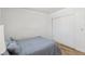 Bedroom featuring wood floors and closet at 4027 Maple Hill Rd, Las Vegas, NV 89115