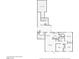 Detailed floor plan highlighting the layout of the home, including the kitchen, bedrooms, and living areas at 4027 Maple Hill Rd, Las Vegas, NV 89115