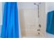 Bathroom featuring shower-tub combo at 5907 Soft Mist Ct, Las Vegas, NV 89110