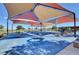 Playground includes shaded areas and various play structures for active and fun-filled activities at 8656 Rowland Bluff Ave, Las Vegas, NV 89178
