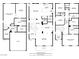 Combined floor plans showcasing the layout of the first, second, and third floors at 9784 Kodiak Island Ct, Las Vegas, NV 89141