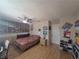 Comfortable bedroom featuring built-in storage and a ceiling fan at , Las Vegas, NV 89128
