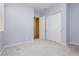 Bedroom features new carpet, closet, and neutral paint at , Las Vegas, NV 89166