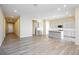 Open-concept living space with tile floors and view of the kitchen at , Las Vegas, NV 89166