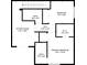 Second floor floor plan featuring a primary bedroom, sitting room, bathroom, and walk-in closet at 10373 Midnight Iris St, Las Vegas, NV 89183