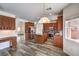 Modern kitchen with granite countertops, stainless steel appliances, and a central island at 11219 Playa Bonita Ave, Las Vegas, NV 89138