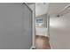 Bathroom features walk-in shower and separate soaking tub and a window view at 1553 Ivygate Ave, Las Vegas, NV 89183