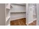 Spacious walk-in closet with built-in shelving, providing ample storage at 1643 Silver Slipper Ave, Henderson, NV 89002