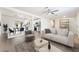 Open-concept living space connects the living room, dining area, and kitchen, creating an airy atmosphere at 1700 Sweeney Ave, Las Vegas, NV 89104