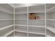 Walk-in pantry with multiple shelves for organization at 1705 Westwind Rd, Las Vegas, NV 89146