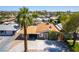 Aerial view of home and neighborhood with desert landscaping and convenient carport at 1916 Howard Ave, Las Vegas, NV 89104