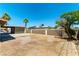 Spacious backyard with block wall and detached carport, providing privacy at 1916 Howard Ave, Las Vegas, NV 89104