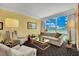 Beautiful living area with floor-to-ceiling window with city views at 2000 N Fashion Show Dr # 2222, Las Vegas, NV 89109