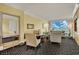 Cozy living area with nice chairs and a beautiful view at 2000 N Fashion Show Dr # 2222, Las Vegas, NV 89109