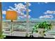 Beautiful view from the window, enhanced by plants and blue skies at 2000 N Fashion Show Dr # 2222, Las Vegas, NV 89109
