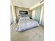 This bedroom offers natural light and city views with a comfortable king bed at 3722 Las Vegas Blvd # 3209, Las Vegas, NV 89158