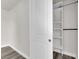 Organized closet with built-in shelving for optimal storage at 3944 Visby Ln, Las Vegas, NV 89119