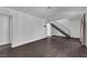 Open living space with hardwood floors and stairs at 3944 Visby Ln, Las Vegas, NV 89119