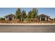 Beautiful community entrance with brick and mature landscaping at 412 Middlestone Ave, Henderson, NV 89011