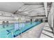 Bright indoor pool with an abundance of windows and natural light at 412 Middlestone Ave, Henderson, NV 89011