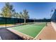 Well-maintained tennis and pickle ball courts at 412 Middlestone Ave, Henderson, NV 89011