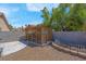 Backyard featuring a chicken coop at 5033 Austrian Dr, Las Vegas, NV 89130