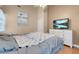 Comfortable bedroom with a bright, airy feel at 5033 Austrian Dr, Las Vegas, NV 89130