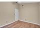 Bedroom featuring hardwood floors and neutral wall colors at 5033 Austrian Dr, Las Vegas, NV 89130