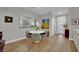 Chic dining area featuring a round table and stylish decor at 530 Sonoma Range St, Las Vegas, NV 89138
