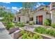Attractive home with low-maintenance front yard, featuring a cozy front porch at 530 Sonoma Range St, Las Vegas, NV 89138