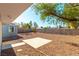 Expansive backyard space offering privacy and potential for landscaping and outdoor enjoyment at 5800 Auborn Ave, Las Vegas, NV 89108