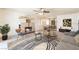 Inviting living room offers a fireplace and a stylish rug, creating a comfortable gathering space at 5809 Pebble Beach Blvd, Las Vegas, NV 89108
