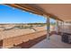 Spacious balcony with ample lounging space, offering great neighborhood views at 731 Appletree Ln, Mesquite, NV 89027
